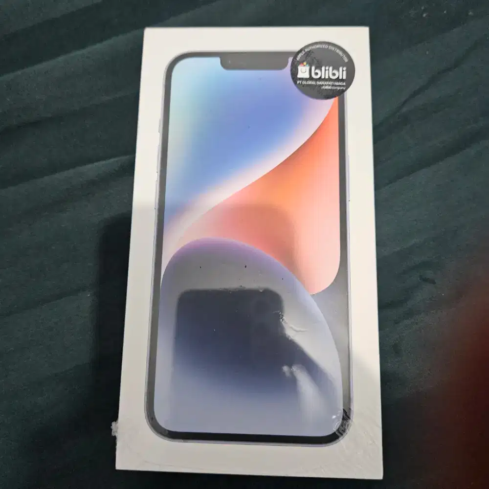 (BACA DESKRIPSI) iphone 14 128gb new segel garansi resmi