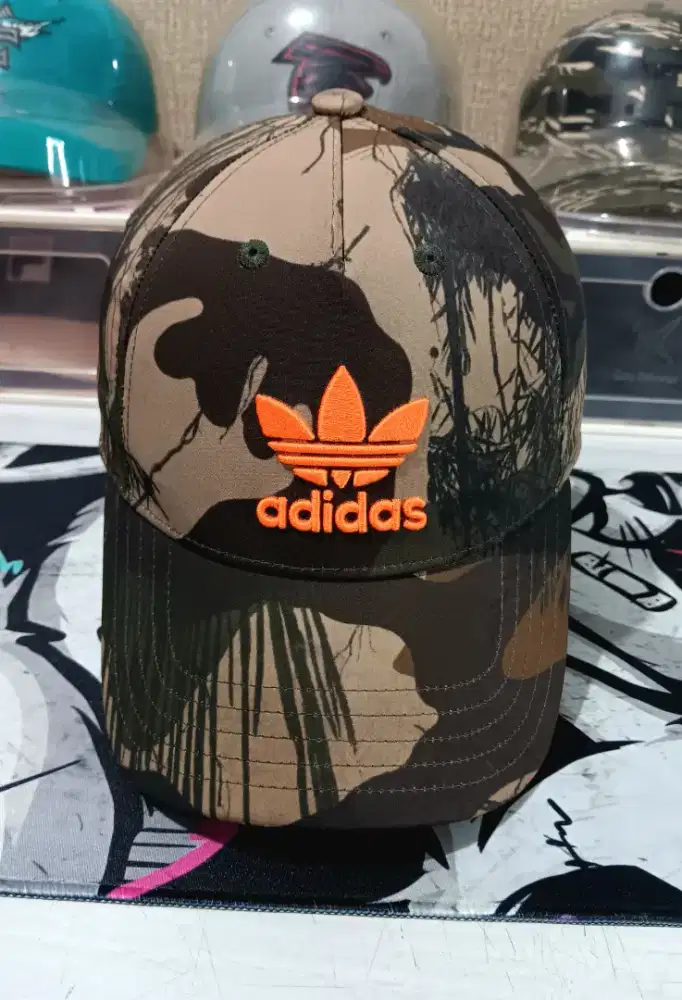 Topi Cap Caps Hat Hats Camo Loreng Army Camouflage Realtree Adidas