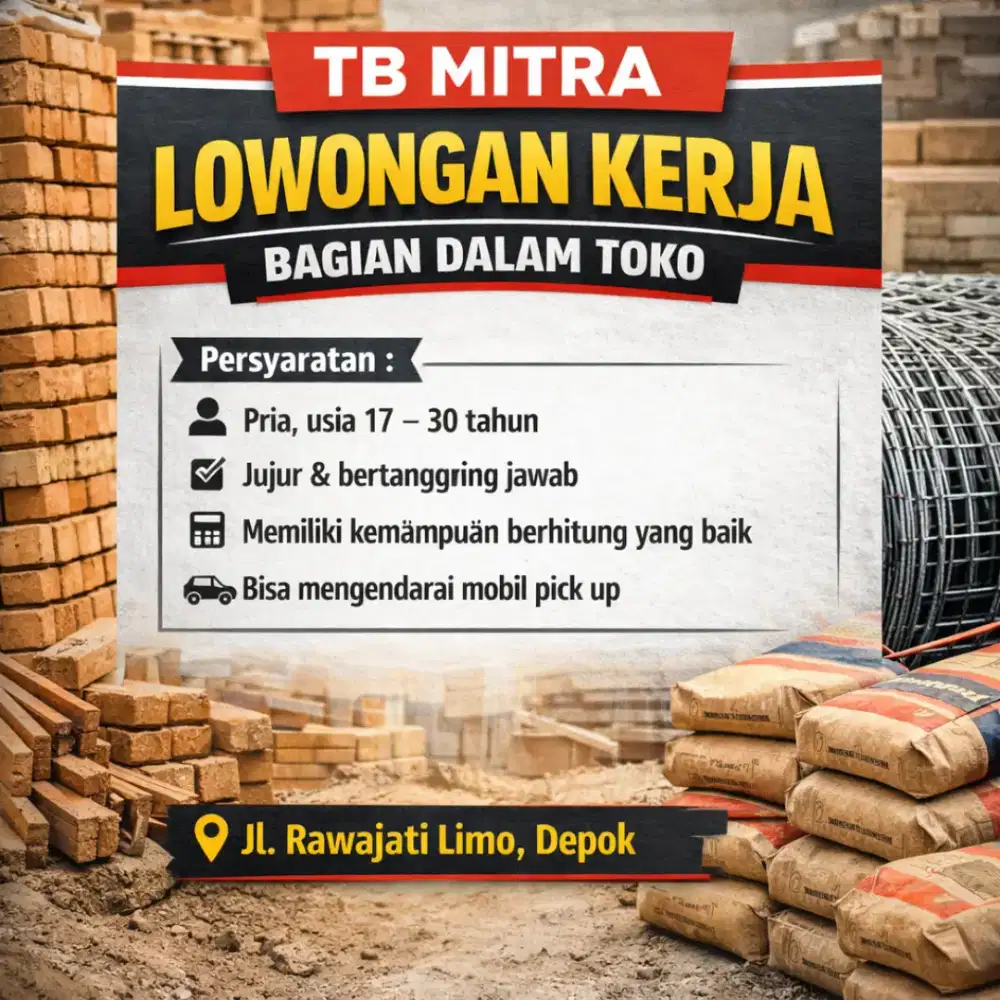 LOKER TOKO BANGUNAN