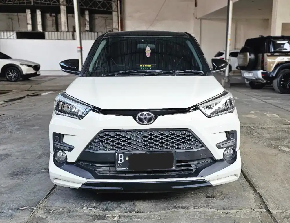 Toyota Raize Turbo GR Sport AT Matic 2022 Putih Mulus Km 40rban Gress