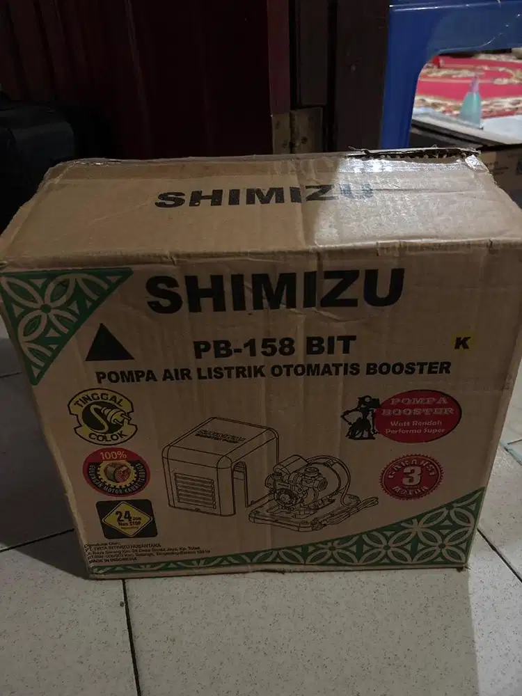 Pompa air listrik otomatis booster