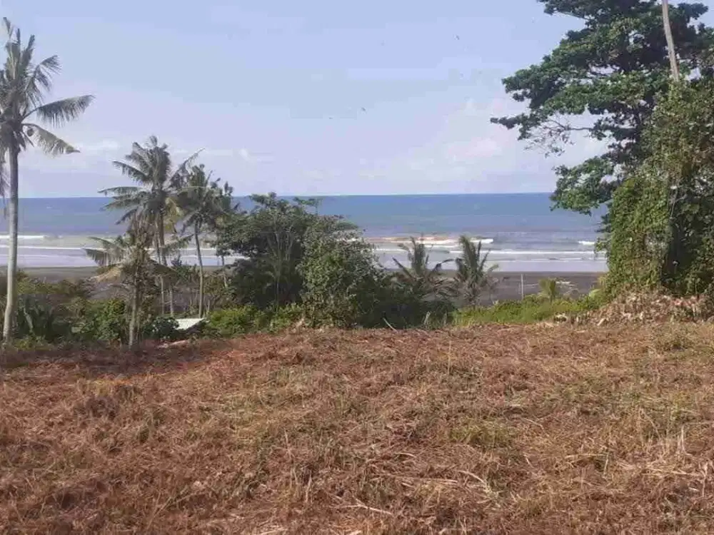 Dijual tanah langka dan murah dengan pemandangan pantai abadi di Tabanan Bali