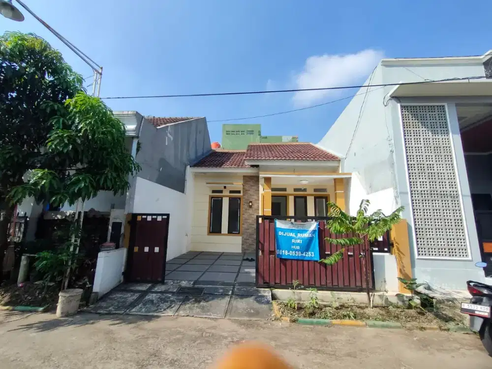 DI JUAL RUMAH MURAH LUAS TANAH 72 DI BEKASI TIMUR REGENCY MUSTIKAJAYA