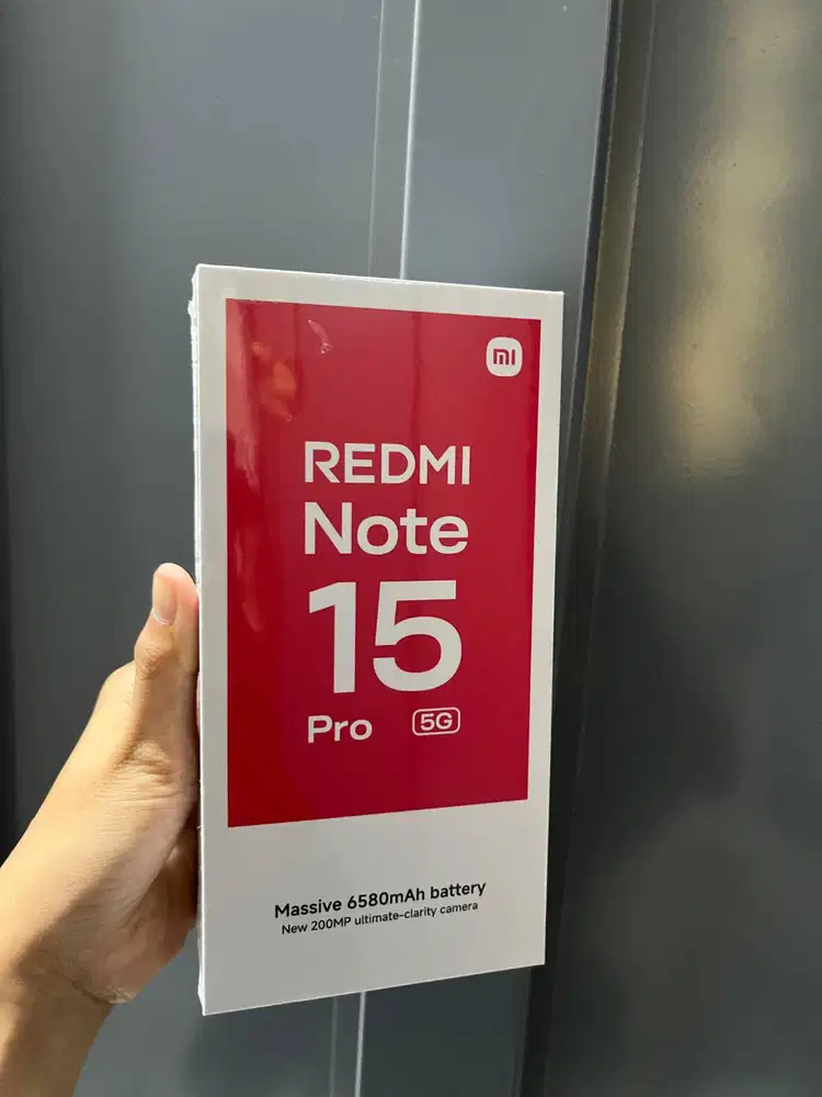 READY STOK REDMI NOTE 15 SERIES GARANSI RESMI XIAOMI INDONESIA!!