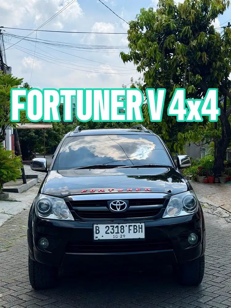 Fortuner V 4x4 Bensin