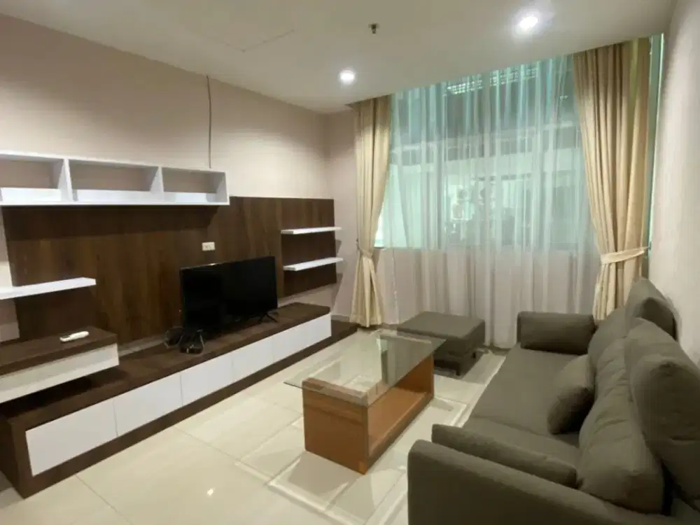 Apartemen 2 Kamar Tidur Furnished di Sahid Sudirman Residence Lokasi Strategis