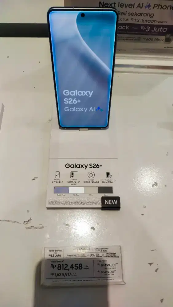 PROMO BUNGA RINGAN SAMSUNG S26+ 12 256