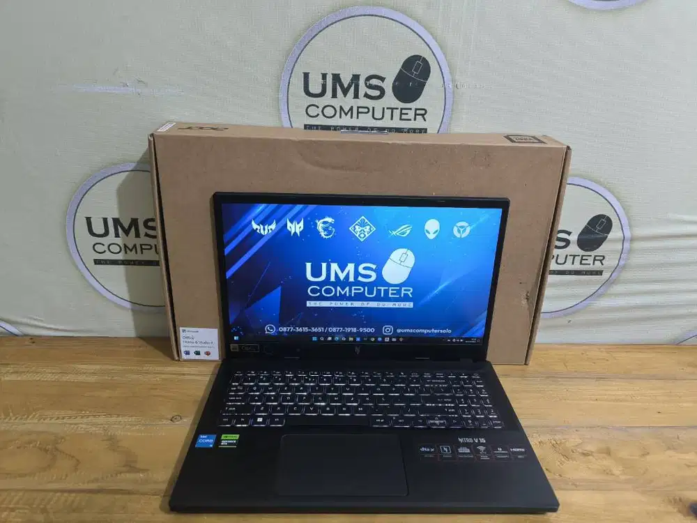 ACER NITRO V15 CORE I5 13420H Ram 16GB SSD 512GB RTX 2050