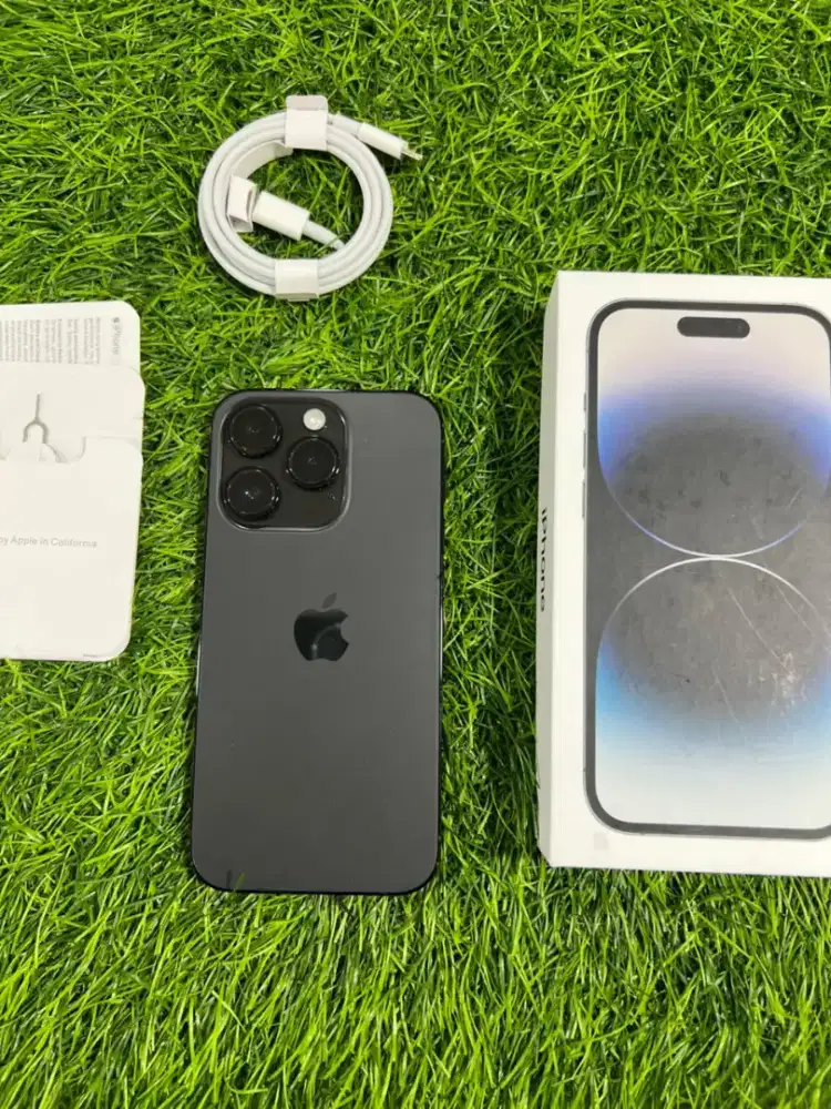 iPhone 14pro 128gb inter all op
Mulus
Bh100% 
Face id on truetone on