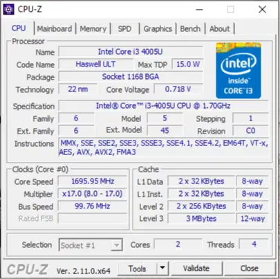 ASUS X455LAB i3 4005U