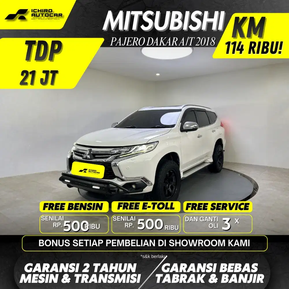 MITSUBISHI PAJERO SPORT DAKAR 2.4 4X2 SOLAT AT 2018