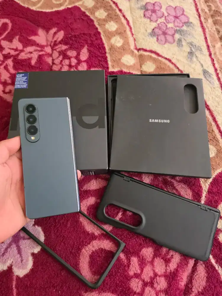 samsung Z fold 4 ram 12/256gb resmi sein,fulset original