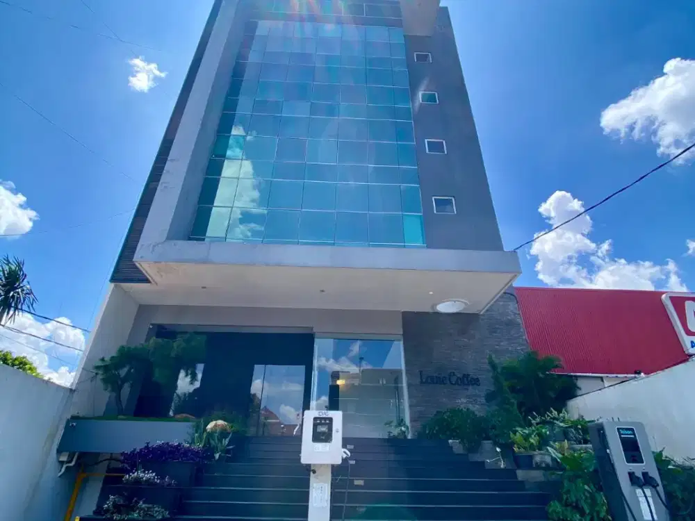 Gedung 6lantai dengan Rooftop dijual murah. Lokasi di Pondok Pinang Jaksel strategis dekat pintu tol & Pondok Indah. ada EVC station, gedung terawat