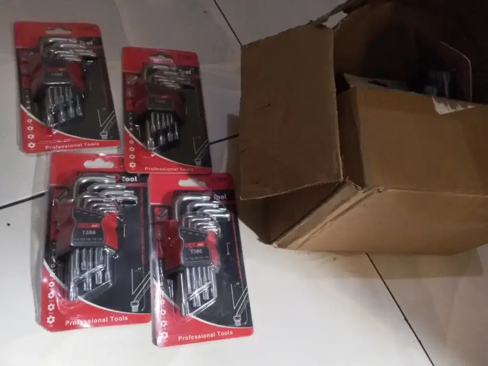 Kunci L bintang baru 15 pack