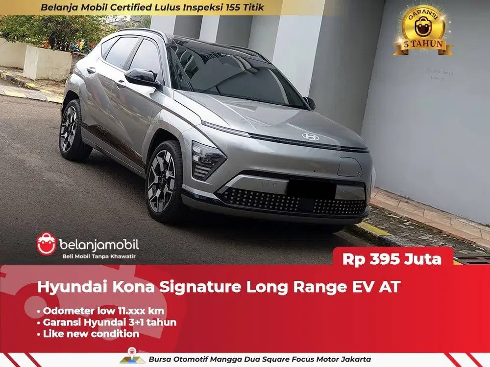 [ LOW KM 11RB ] Hyundai Kona Signature Long Range EV 2024/2025