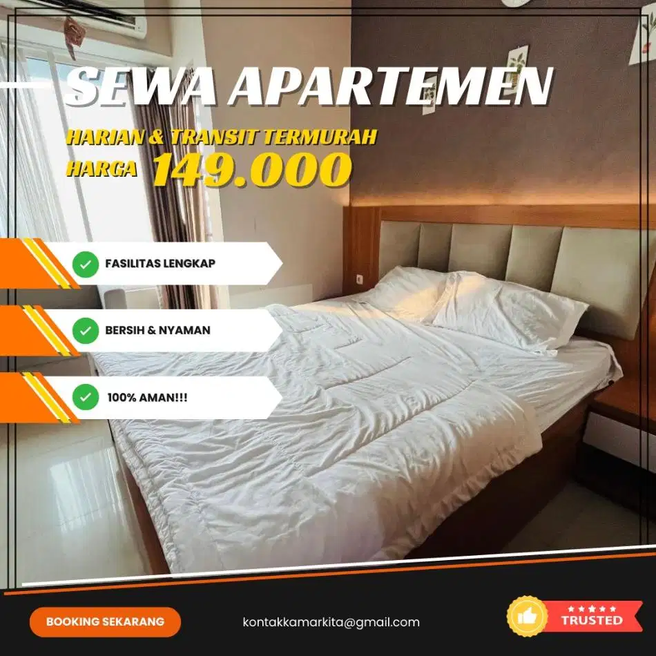 Sewa apartemen Springwood Residence Tangerang Harian/Transit Termurah