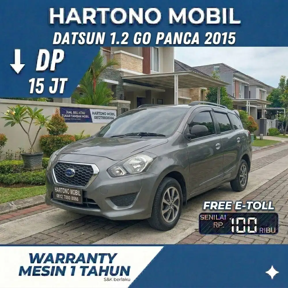 DATSUN GO PANCA 3 BARIS 2015