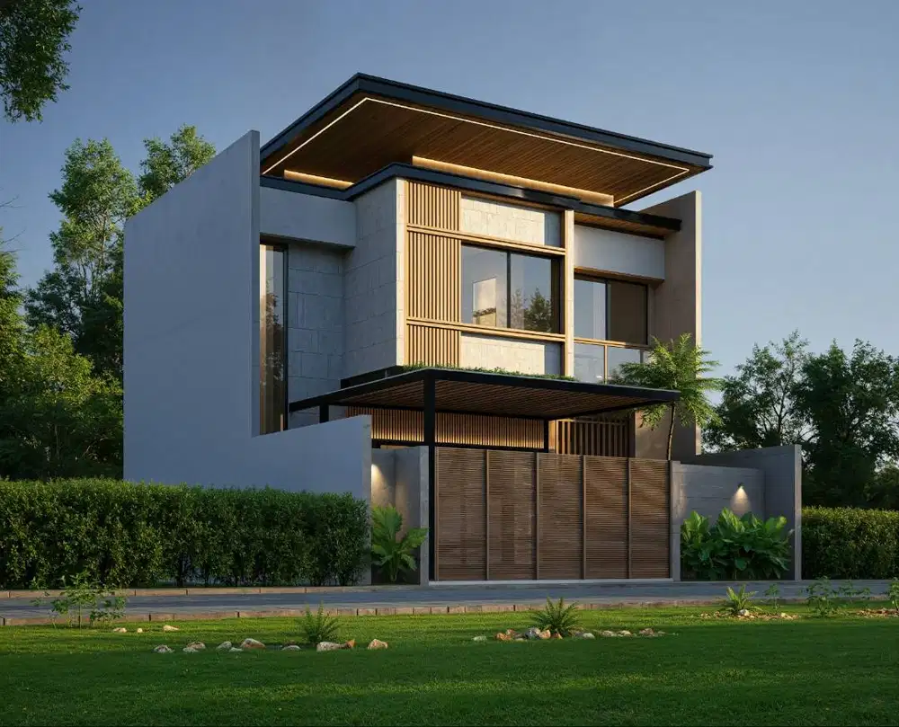 Mevvah Rumah Kontemporer di Pakjo