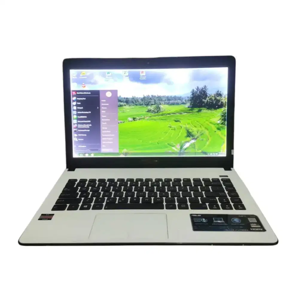 laptop second Asus Slimbook X401U 14inchi, 2GB