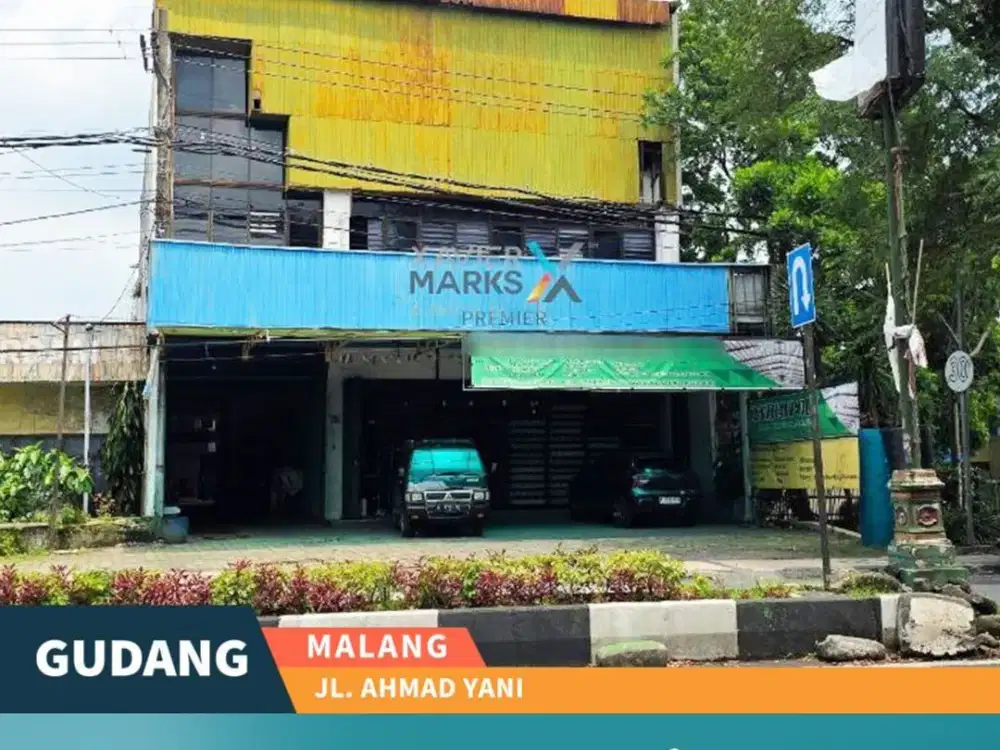 Jarang Ada Disewakan Gudang Poros Jalan Ahmad Yani, Blimbing Malang