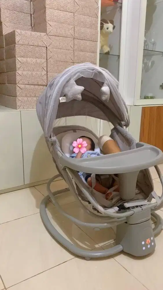 Take all stroller dan bouncer electric, kondisi masih 90% mulus