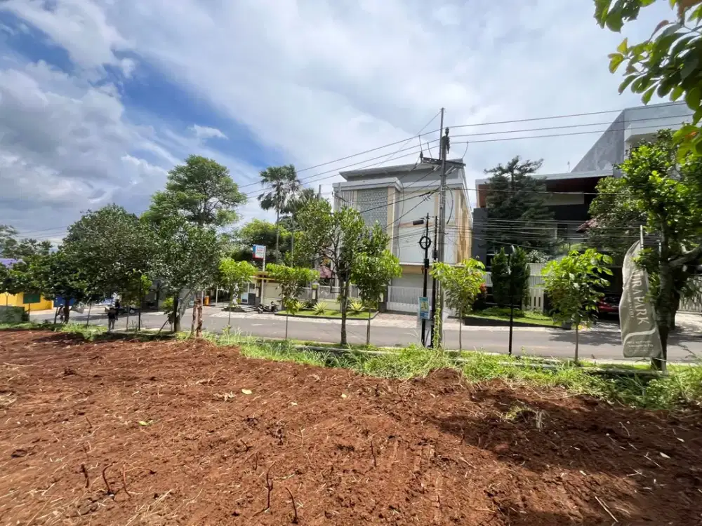 Dijual Tanah Poros Jalan siap bangun Landungsari Malang, Dekat Kampus UMM