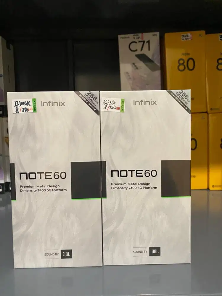 NOTE 60 8/256 New garansi resmi