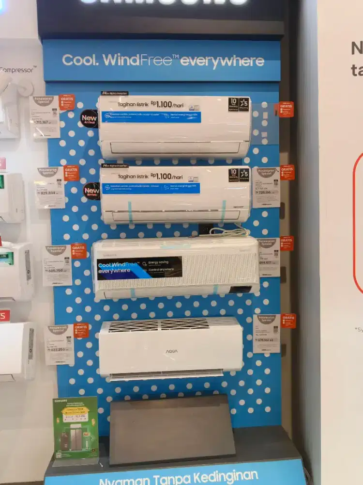 AC 1/2PK, 1PK, 1,5PK, 2PK