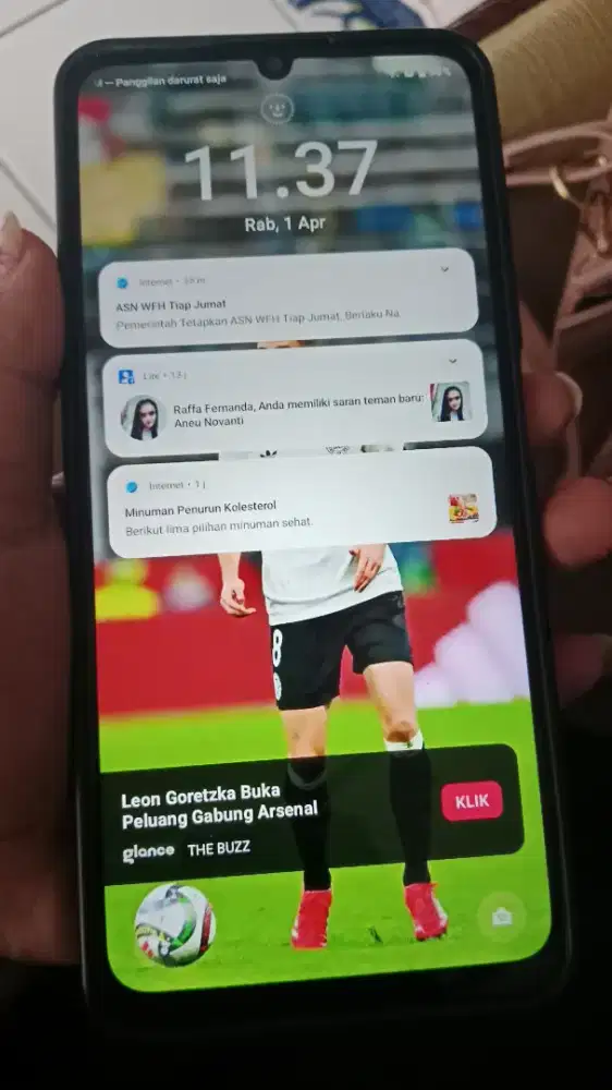 Realme Ram 4+2 / 64 fulset