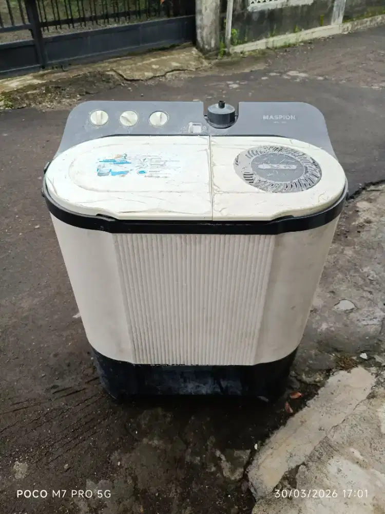 Mesin cuci 2 tabung toshiba 9 kg