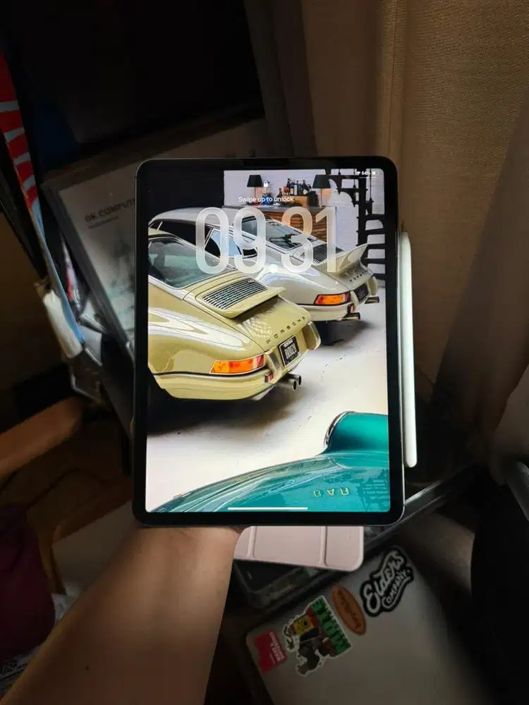 ipad pro gen 3 M1 128gb wifi + celluler ibox free apple pencil gen 2