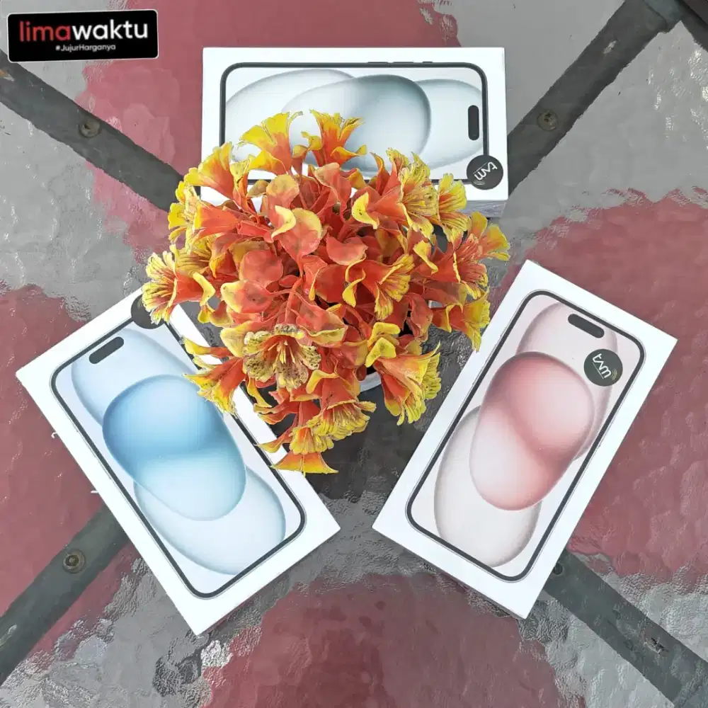 iPhone 15 Ram 128 Like New 100% – Fullset Lengkap!