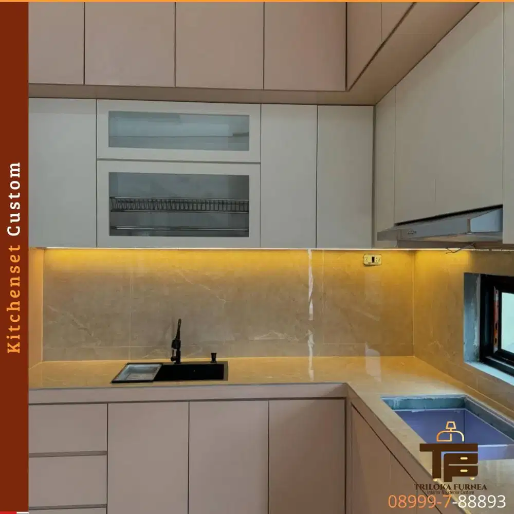 JUAL KITCHEN SET HARGA MURAH BISA REQUEST DESAIN KUALITAS PREMIUM