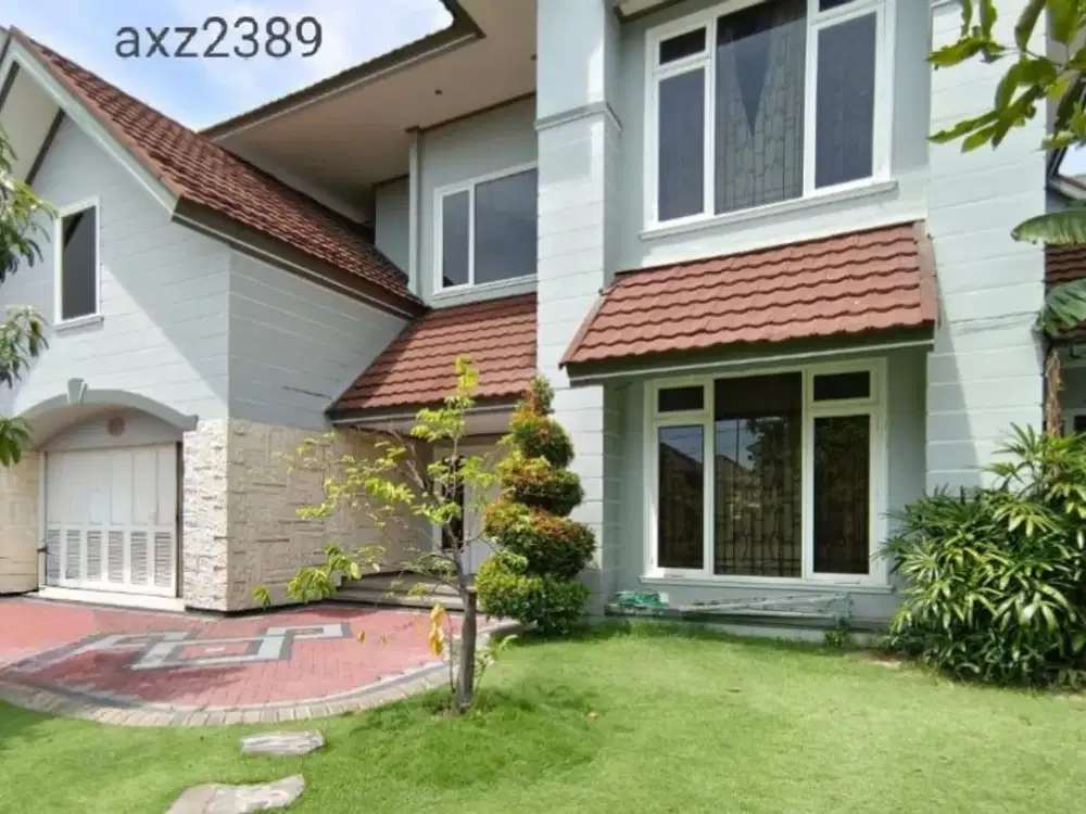 JUAL RUMAH KAWASAN ELITE SURABAYA TIMUR JALAN UTAMA