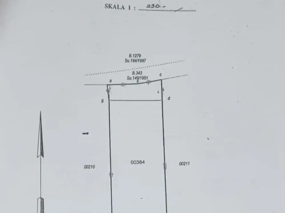 Bangunan Hitung Tanah Lokasi Mangga Besar 9 Cocok Untuk Dijadikan Rumah Kost