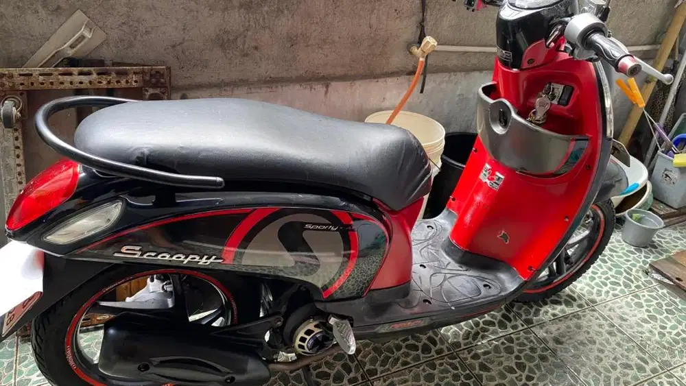 Motor Scoopy 2013 edisi BU lebaran