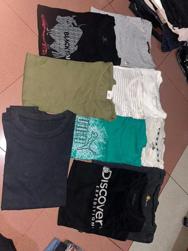 Jual borongan kaos dan jaket brand