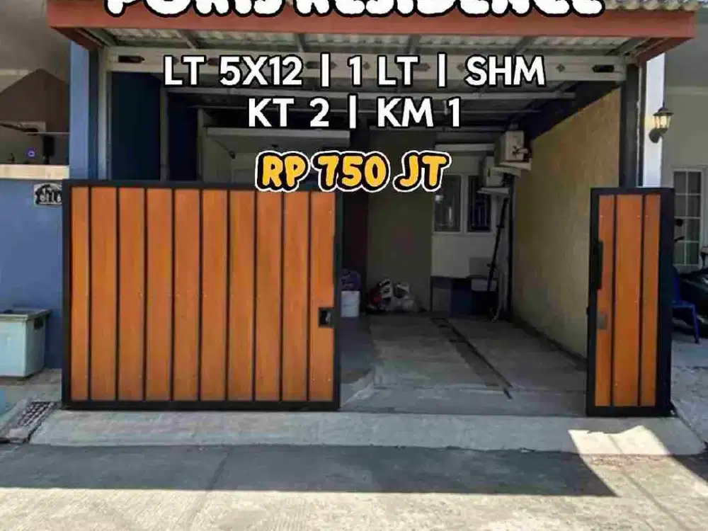 Wilson Rumah murah siap huni di poris residence