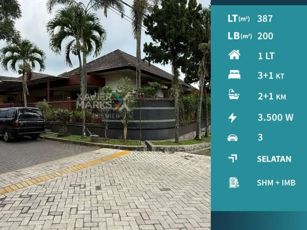 Dijual Rumah Hook Mewah Premium di Bukit Dieng Malang