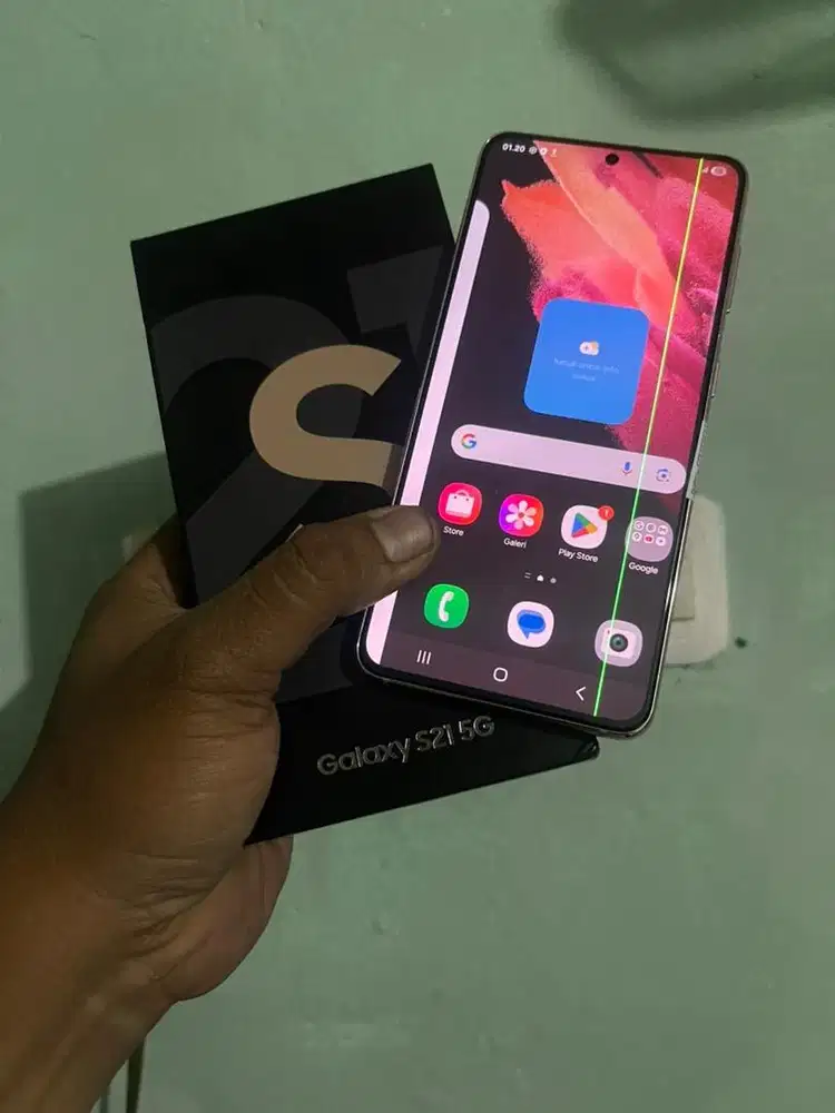 Samsung S21 8/128Gb second resmi minus