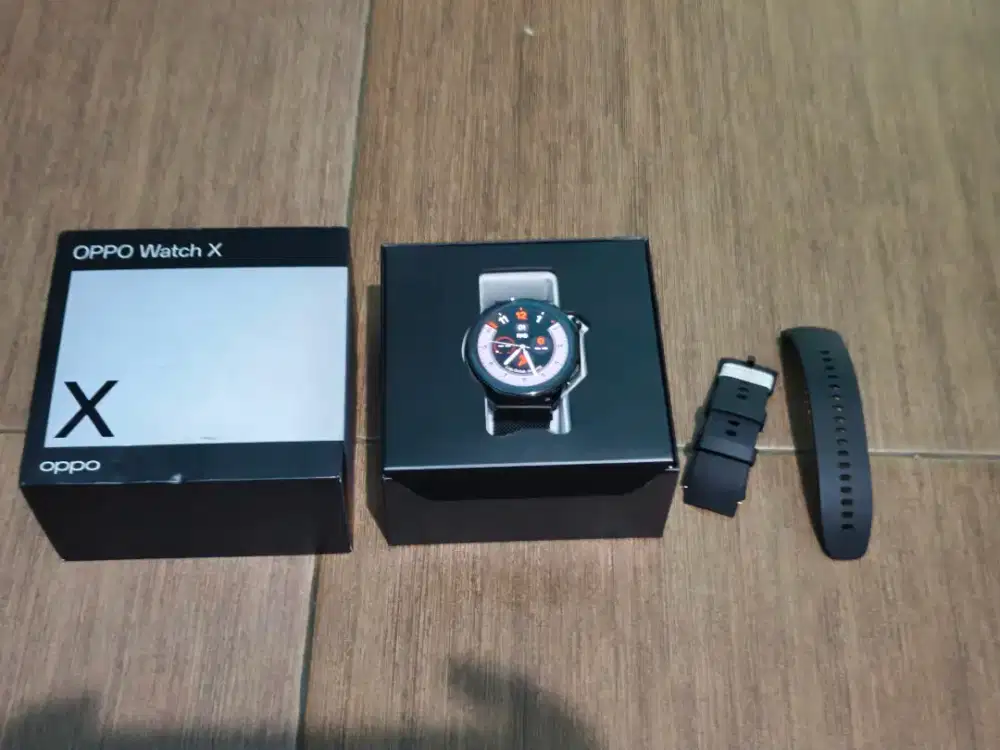 Oppo Watch X lengkap mulus ori like New
