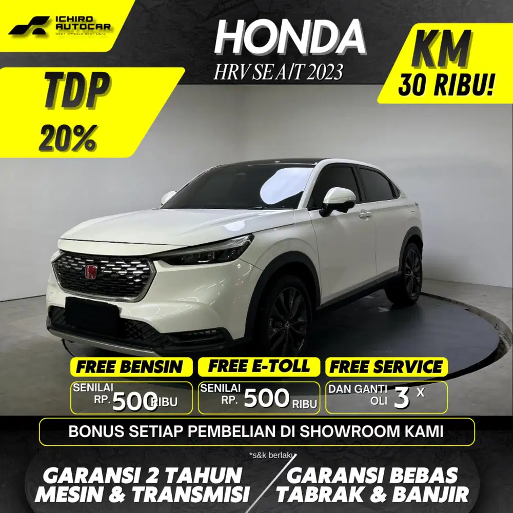 HONDA ALL NEW HRV 1.5 SE SPECIAL EDITION TWO TONE PANORAMIC CVT 2024