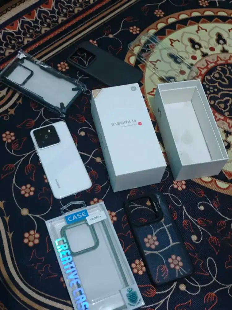 Xioami Mi 14 5G ram 12 internal 256 fulset mulus ori sesuai photo