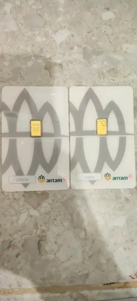 Jual Logam Mulia Emas Antam pecahan 0.5 gram th 2020