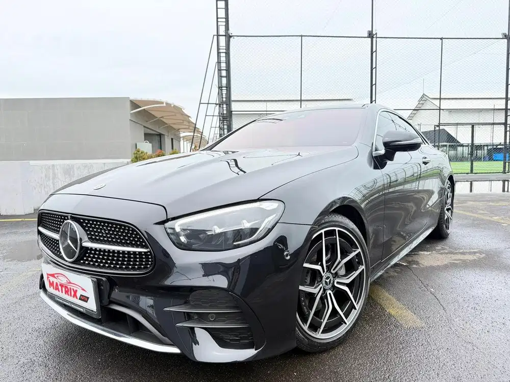 Mercy E200 Coupe Facelift Nik 2023 Black on black Siap pakai