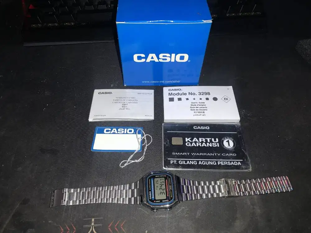 JAM TANGAN CASIO A168WA-1
