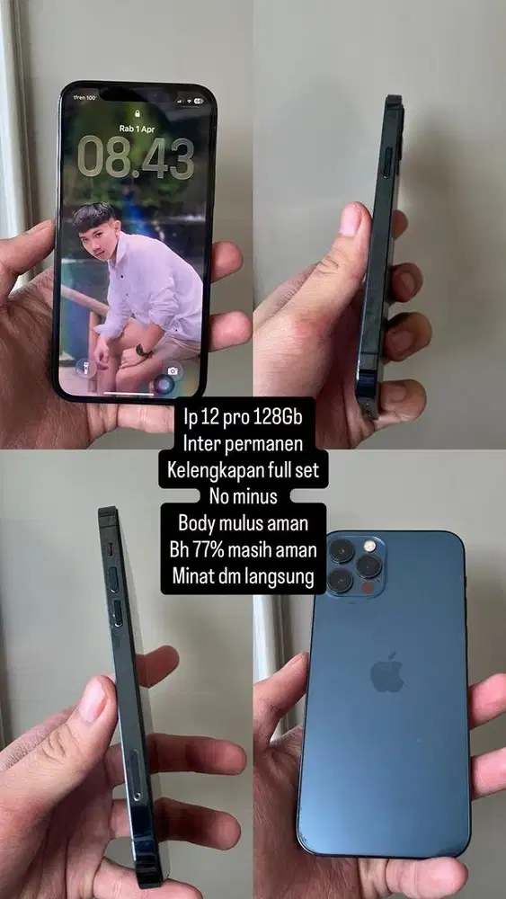 Iphone 12 pro 128gb LL permanen