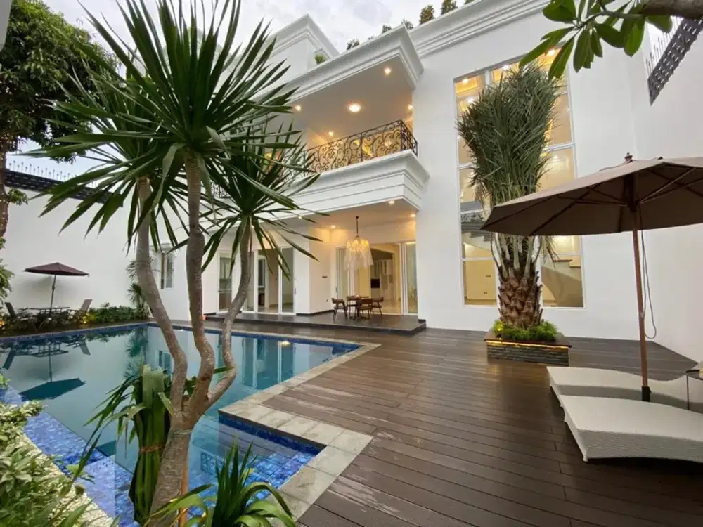 DIJUAL CEPAT & TERMURAH RUMAH NEW LUXURIOUS HOUSE PONDOK INDAH JAKARTA SELATAN