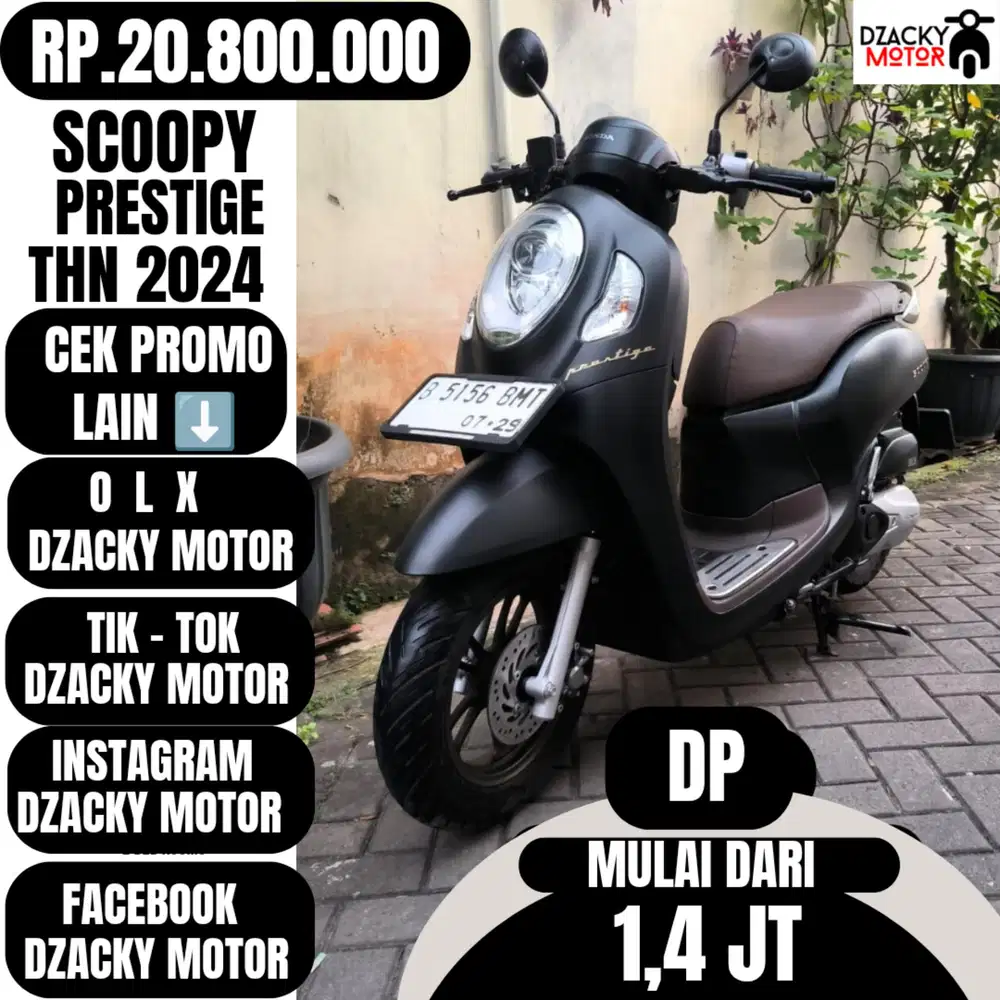SCOOPY PRESTIGE 2024 SECOND LIKE NEW