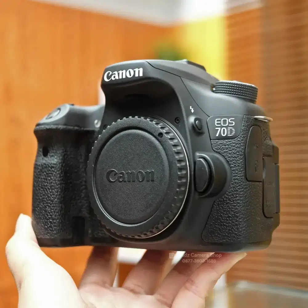 Canon EOS 70D Body Only Mulus SC 7 Ribuan Siap Gas